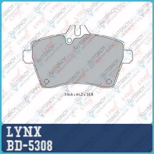 Колодки тормозные передние подходит для MB A150-200D(W169) 04-12 / B150-200D(W245)  05-11 BD-5308
