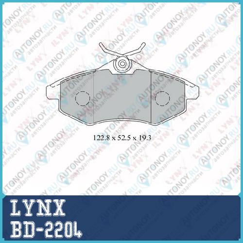 Колодки тормозные передние подходит для Citroen C2/C3 1.1-1.4D 02> BD-2204