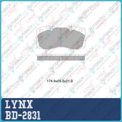 Колодки тормозные передние подходит для IVECO Daily 3.0D 06> BD-2831