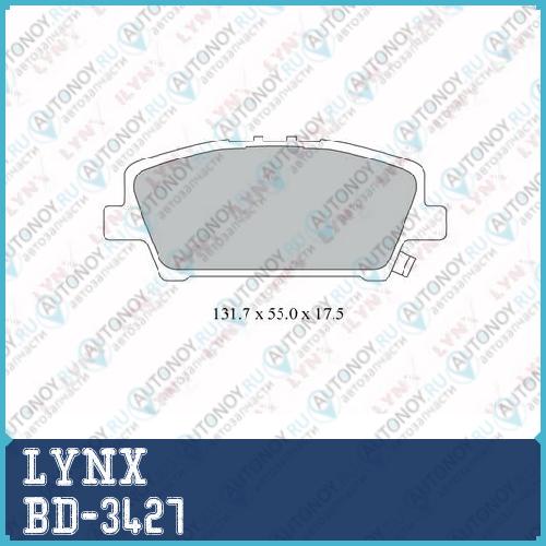 Колодки тормозные передние подходит для Honda Civic 1.4-2.2D 06> BD-3427