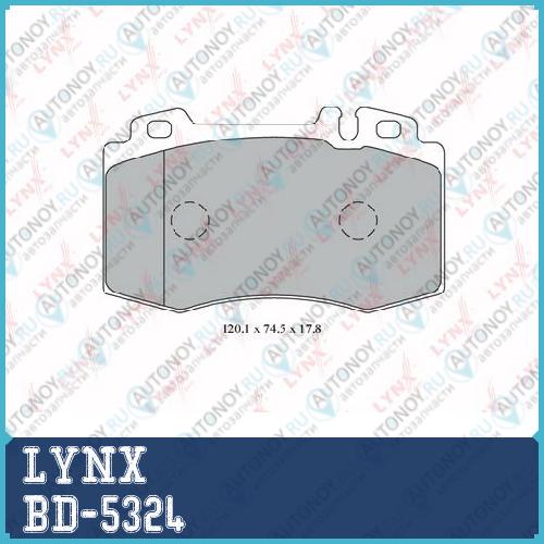 Колодки тормозные передние подходит для MB C180K-55(W203) 00-07 / E200D-500(W211) 02-08 / CLS280-500(C219) 04-10 / S280-600(W220) 98-05 BD-5324