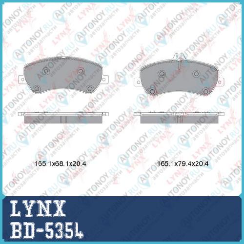 Колодки тормозные передние подходит для MB GLK200D-350D(X204) 08> BD-5354