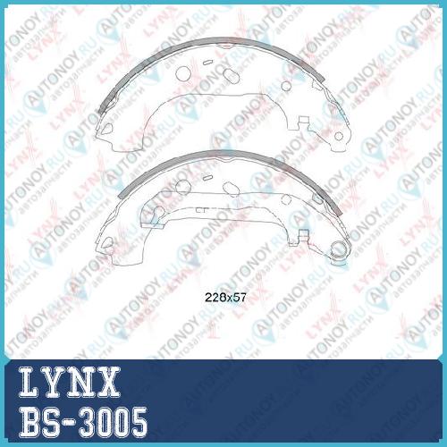 Колодки тормозные задние подходит для Ford Tourneo Connect 1.8-1.8D 02> / Transit Connect 1.8-1.8D 02> BS-3005