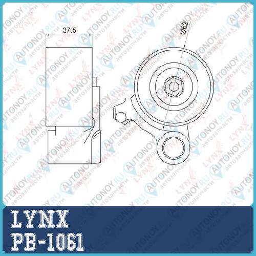 Ролик натяжной / Грм подходит для Toyota Camry 3.0 91-01 / Previa 3.0 00-05 LEXUS RX300 00-03 PB-1061