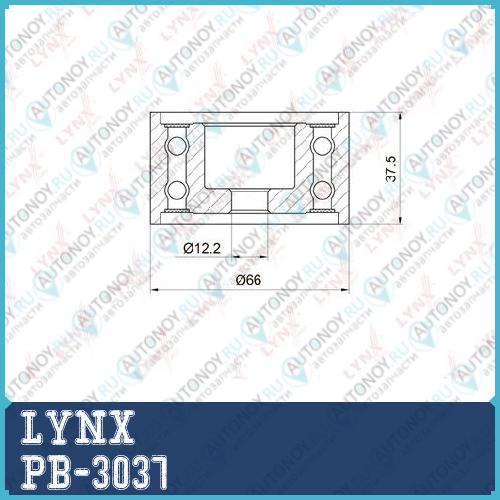 Ролик направляющий / Грм подходит для Toyota Land Cruiser(100/200) 4.7 98> LEXUS GS400-430 97-11/ GX470 01-09 / LS400-430 97-06 / LX470 98-08 / SC430 01-10 PB-3037