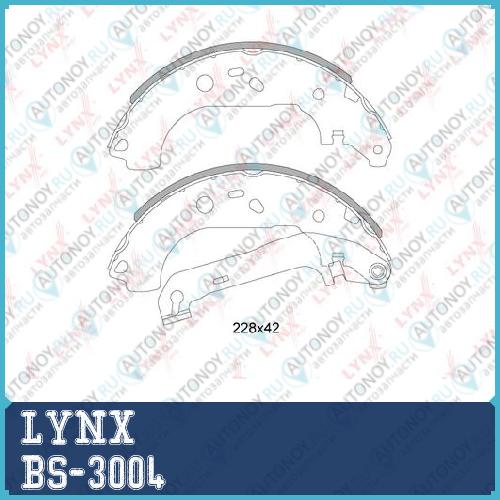 Колодки тормозные задние подходит для Ford Focus II 1.4-2.0D 04-11 BS-3004