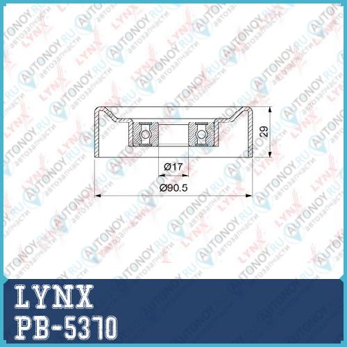 Ролик натяжного механизма / приводной подходит для Toyota Land Cruiser(100) 4.7 98> / Crown 4.3 03-12 LEXUS GS400-430 00-05 / GX470 01-09 / LS400-430 00-06 / LX470 98-08 / SC430 01-10 PB-5370