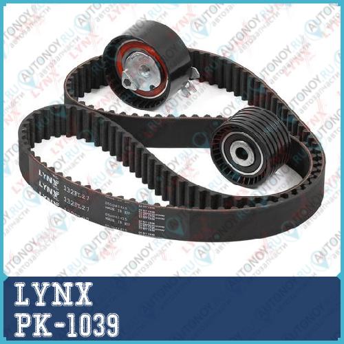 Комплект ремня Грм (16V) подходит для Renault Duster 1.6 10> / Logan 1.6 06> / Clio II-III 1.4-1.6 98> / Kangoo 1.6 01> / Laguna I 1.6 97-01 / Megane I-III 1.4-1.6 99 PK-1039