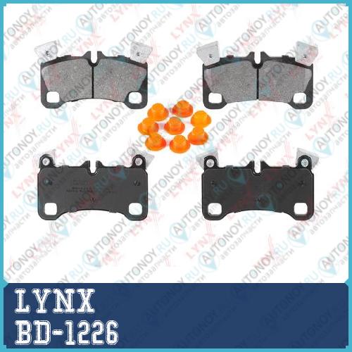 Колодки тормозные задние подходит для Audi Q7(4L) 3.0D-6.0D 06-15 VW Touareg(7L) 4.2-6.0 04-10 Porsche Cayenne 3.6-4.8T 07-10 BD-1226