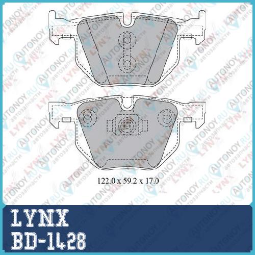 Колодки тормозные задние подходит для BMW X5(E70/F15) 2.0D-3.0D 07> / X6(E71-F16) 3.0-3.0D 08> BD-1428