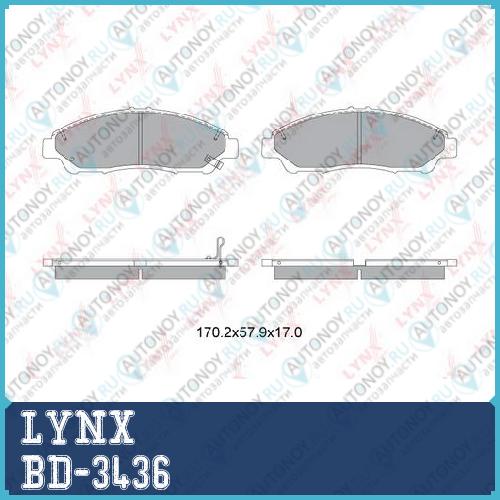 Колодки тормозные передние подходит для ACURA MDX 3.5 14> Honda Pilot 3.5 08> BD-3436