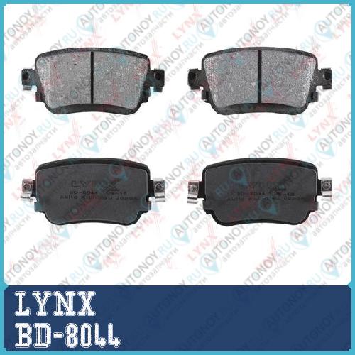 Колодки тормозные задние подходит для Audi Q3 2.0-2.0D 14> Skoda Octavia(5E) 1.2T-2.0T 12> VW Caddy IV 1.2T-2.0D 15> / Sharan 1.4T-2.0D 10> BD-8044