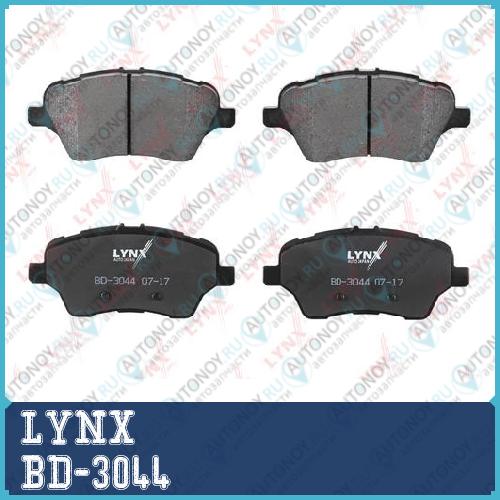 Колодки тормозные передние подходит для Ford B-Max 1.0-1.6 12> / Fiesta VI 1.0-1.6 09> / Transit/Tourneo Courier 1.0-1.6D 14> BD-3044