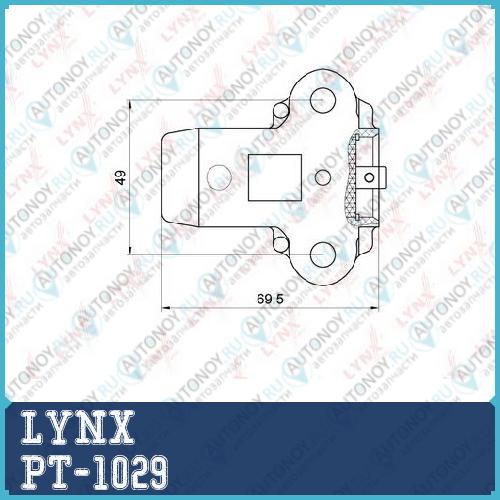 Натяжитель гидравлический / Грм подходит для Hyundai Santa Fe(CM) 2.7 06-09 Kia Carnival III 2.7 06> / Magentis(MG) 2.7 05>  PT-1029