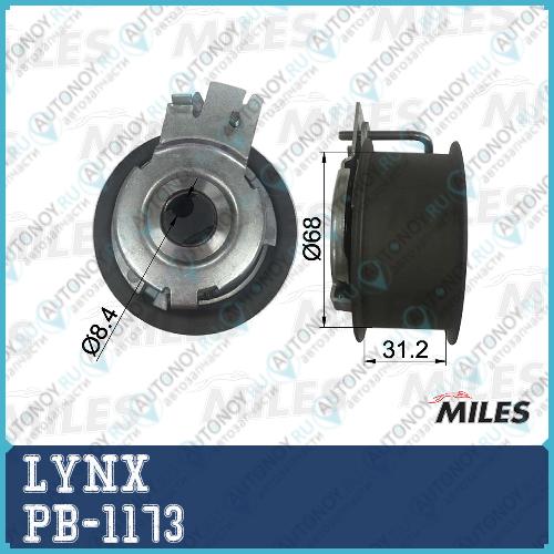 Ролик натяжной / Грм подходит для Audi A3 1.9D 96-01 Skoda Fabia I 1.9D 99-07 / Octavia(1U) 1.9D 96-10 VW Bora 1.9D 98-05 / Caddy II 1.9D 95-04 / Golf IV 1.9D 97-05 / Polo 1.9D 98> PB-1173