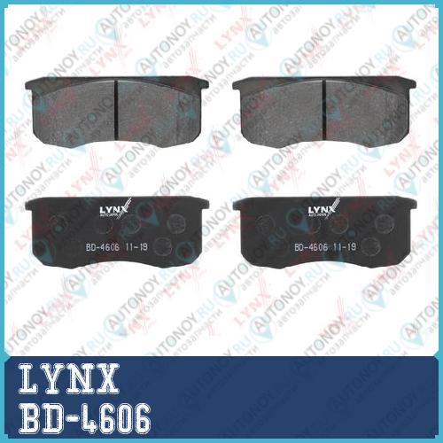 Колодки тормозные передние BD-4606