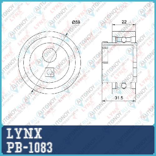 Ролик натяжной / Грм PB-1083