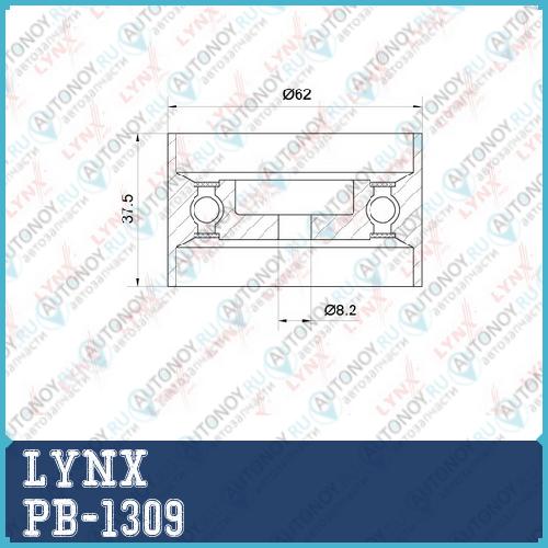 Ролик натяжного механизма / Грм Toyota Land Cruiser(100/200) 4.7 98> / Crown 4.0-4.3 91-12 LEXUS GS400-430 97-11 / GX470 01-09 / LS400-430 89-00 / LX470 98-08 PB-1309