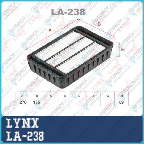 Фильтр воздушный LA-238