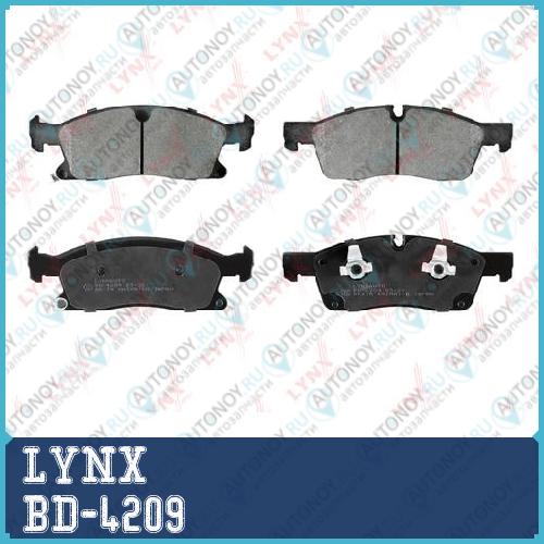 Колодки тормозные передние BD-4209