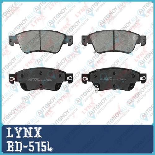 Колодки тормозные передние BD-5754