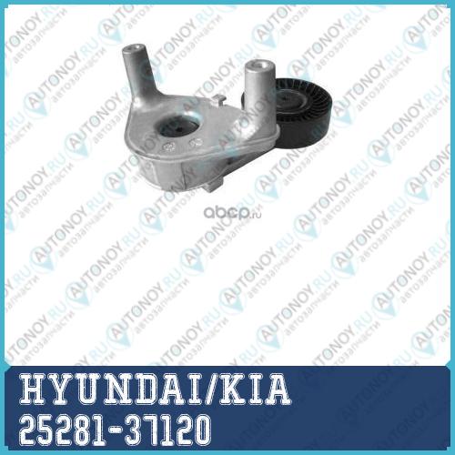 Ролик натяжителя Hyundai Sonata (ТагАЗ) 27/SANTA FE 01-/Tucson 04-/Kia Magentis 25281-37120