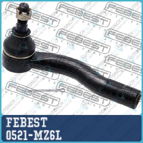 Наконечник рулевой левый Mazda 6 GG 2002-2008 0521-MZ6L
