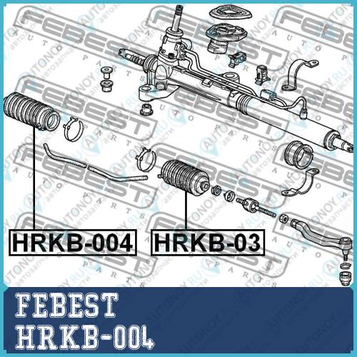 Пыльник рулевой правый Honda CR-V RD1 1996-2001 HRKB-004