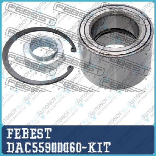 Подшипник ступицы передний CITROEN JUMPER II/ RELAY II (244) 1994-2006 DAC55900060-KIT