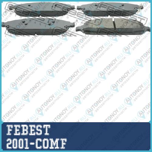 Колодки передние JEEP Grand Cherokee III 2004-2010 2001-COMF