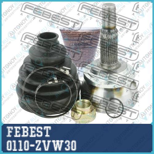 Шрус наружный 25x56x26 Toyota PRIUS ZVW30 2009-2015 0110-ZVW30
