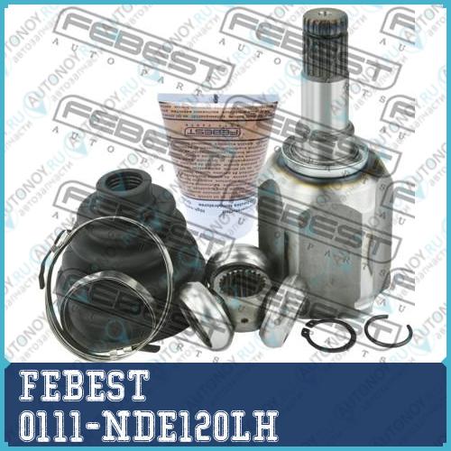 ШРУС внутренний левый 24X35X20 TOYOTA COROLLA 0111-NDE120LH