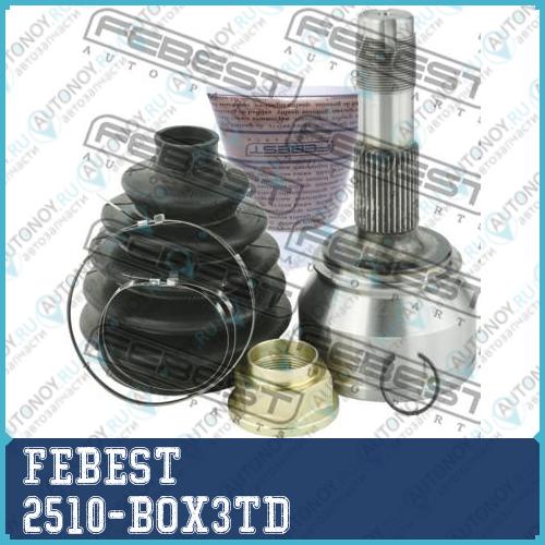 Шрус НАРУЖНЫЙ 27X71.6X35 подходит для Citroen JUMPER III/ RELAY III 2006- 2510-BOX3TD