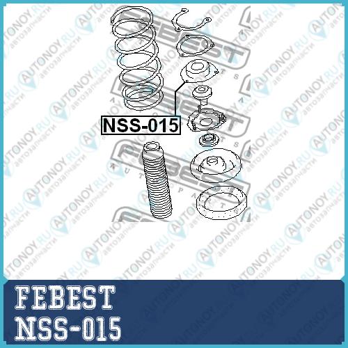 Опора амортизатора NSS-015