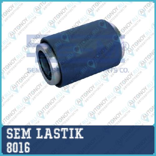 Сайлентблок рессоры D=62mm/d=24mm/H=96mm MB ACTROS/AXOR внутр втулка пластик 8016