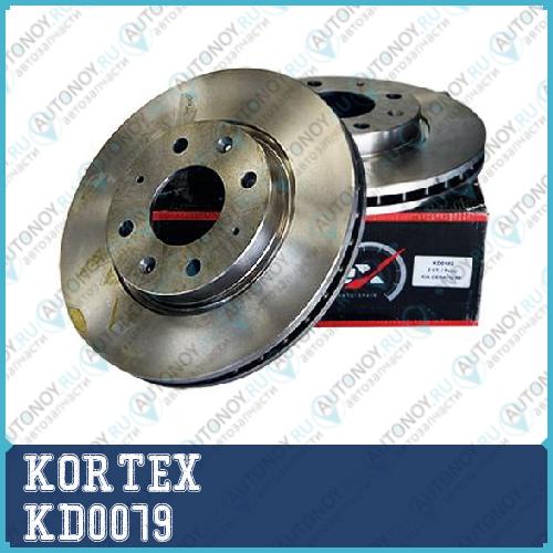 Диск тормозной Chevrolet LACETTI перед. вент. 1 шт (min 2 шт) KD0079