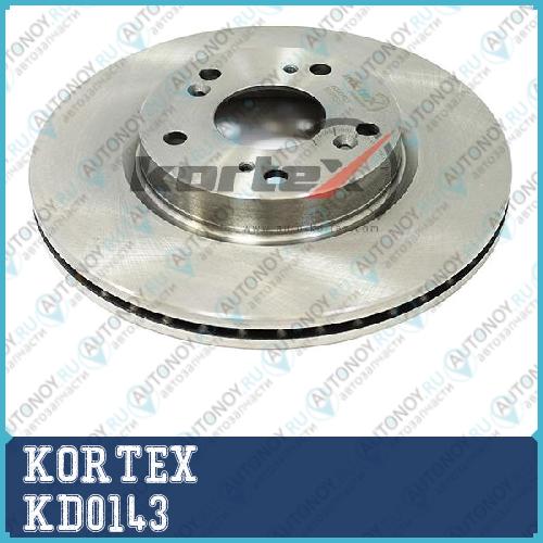 Диск торм. Honda CIVIC VIII 05- перед.вент.(d=282mm) KD0143