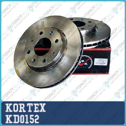Диск торм. Mitsubishi LANСER 03-Galant 95-04 пер.вент. 1 шт (min 2 шт) KD0152