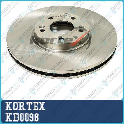 Диск торм. Hyundai SANTA FE (CM)(DM)Kia SORENTO (XM) 09- перед.вент.(d=321mm)  KD0098