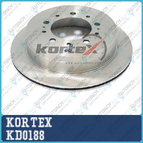 Диск торм. Toyota Land CRUISER 200  LEXUS LX570 DF4965S зад. вент. 1 шт (min 2 шт) KD0188