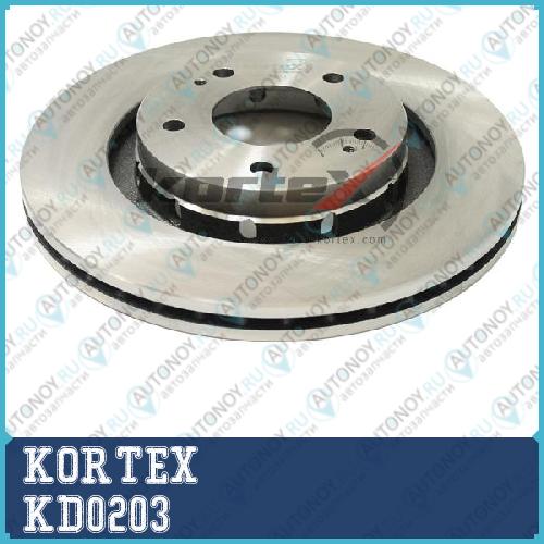 Диск торм. Mitsubishi Outlander II/III/Peugeot 4007/Citroen CROSSER перед.вент.(d=294mm) KD0203