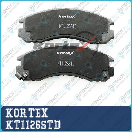 Колодки торм. Mitsubishi PAJERO IIGalant передн.к-т KT1126STD
