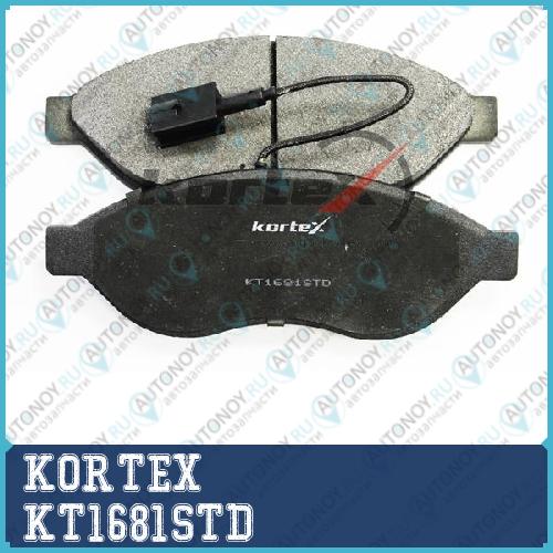Колодки торм. CitroenPeugeotFiat JUMPERBOXERDUCATO 06- перед.к-т KT1681STD