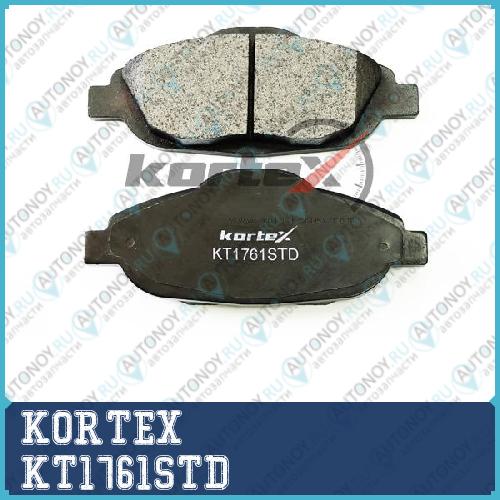 Колодки торм. Peugeot 308 07- перед. к-т KT1761STD
