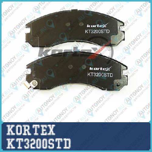 Колодки торм. Mitsubishi Outlander 03-PAJERO 00-PAJERO Sport 98- перед.к-т KT3200STD
