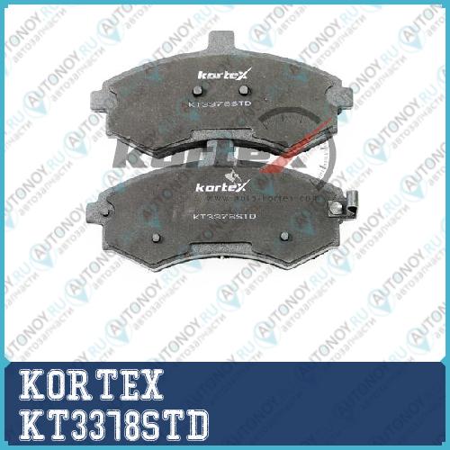 Колодки торм. Hyundai ELantra (XD) 00-MATRIX 01-Kia Cerato 03- перед.к-т KT3378STD
