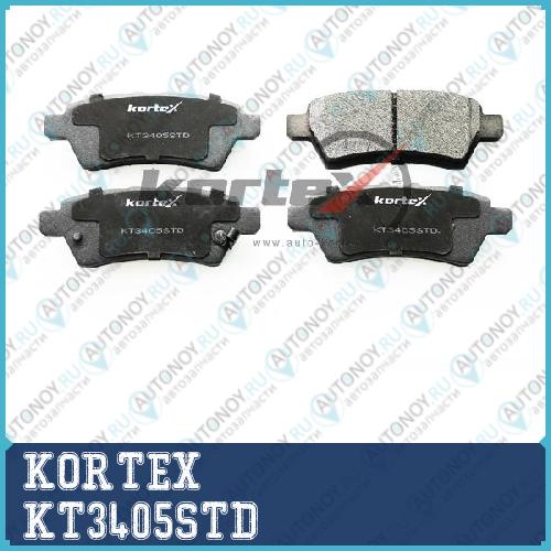 Колодки торм. Nissan NAVARAPathfinder 2.5DCI задние KT3405STD