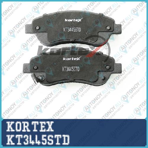 Колодки торм. Honda CR-V III 07- перед.к-т KT3445STD