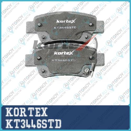 Колодки торм. Honda CR-V III 07- задн.к-т KT3446STD