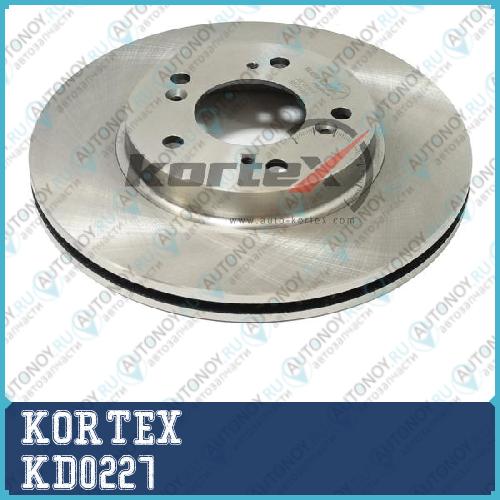 Диск тормозной Honda CR-V IHR-V 95-02 перед.вент.(d=282mm) KD0227